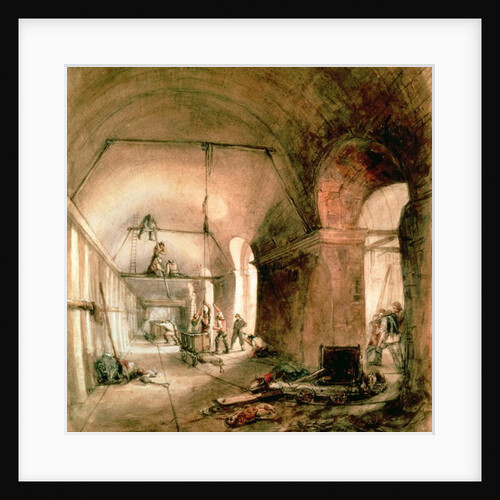 Building the Thames Tunnel, c.1830 by Anonymous Anonymous