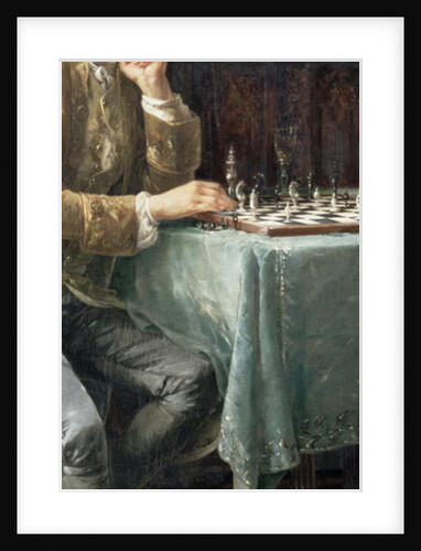 The Chess Players, 1887 by Carl Herpfer