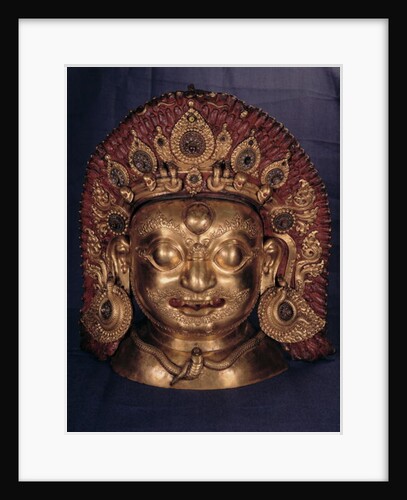 Head of Bhairava, late 17th century by Anonymous