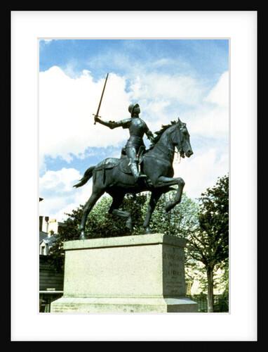 Statue of Joan of Arc by Paul Dubois