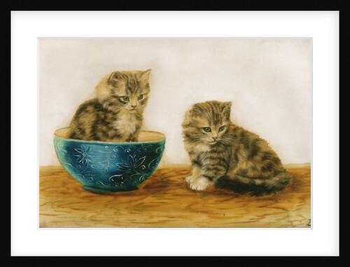Felines at Play by Bessie Bamber
