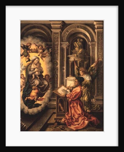 St. Luke Painting the Virgin Mary, c.1520 by Jan (c.1472-c.1533) Gossaert