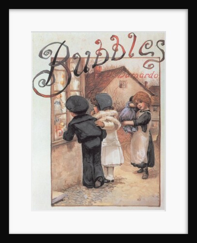 Poster advertising 'Bubbles' magazine by Anonymous Anonymous