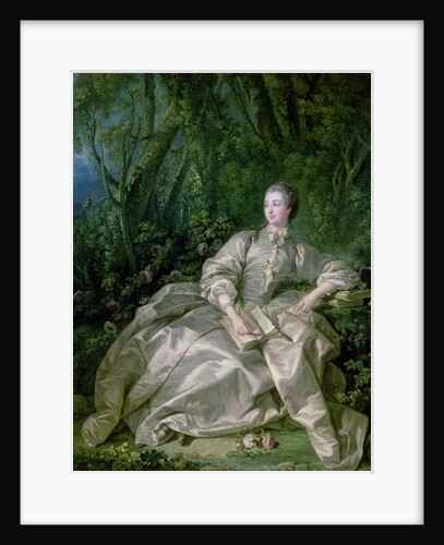 Madame de Pompadour, 1758 by Francois Boucher