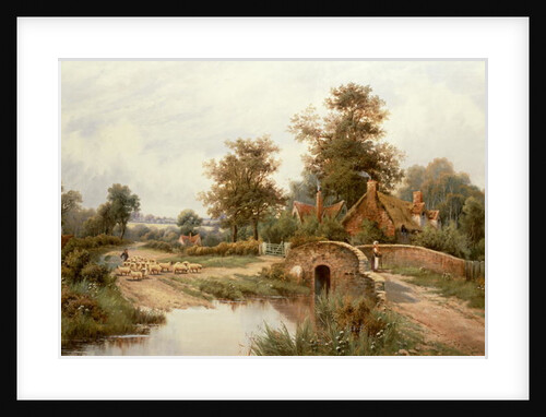 The Sheep Drover by Octavius Thomas Clark