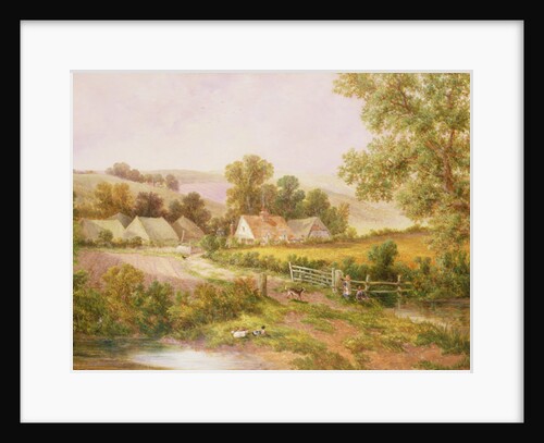 Farmyard scene by C.L. Boes