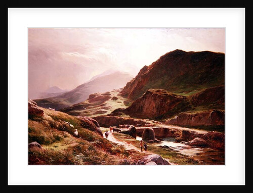 Highland Scene by Sidney Richard Percy