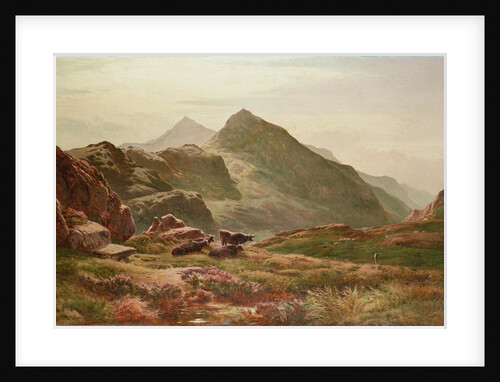 Highland scene by Sidney Richard Percy