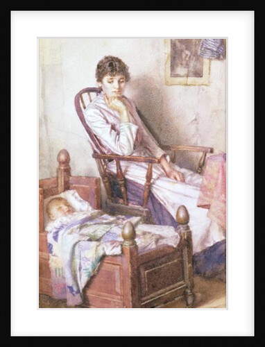 The Rosy Idol of her Solitude by Walter Langley