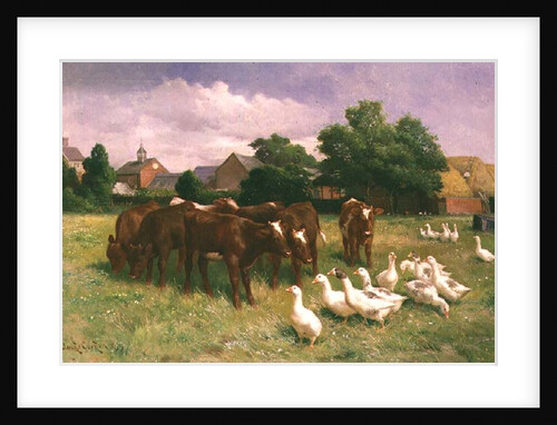 Cows and Ducks by Claude Cardon