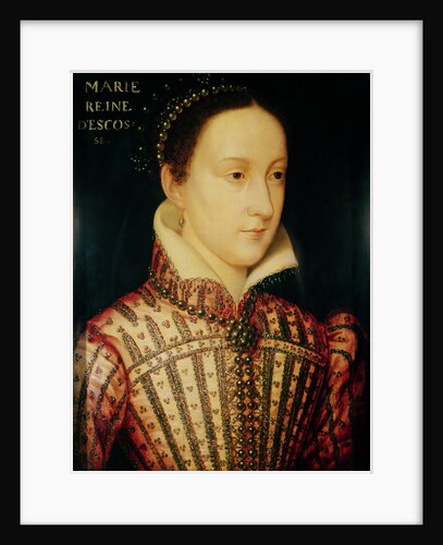 Miniature of Mary Queen of Scots, c.1560 by Francois Clouet