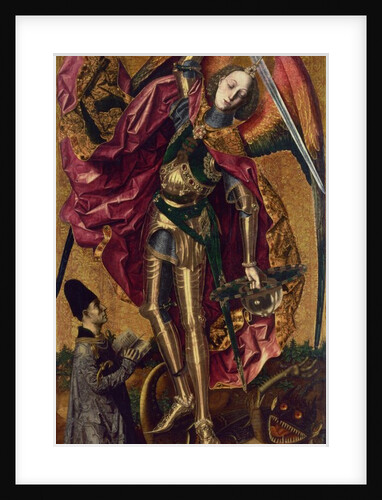 St. Michael triumphs over the Devil, 1468 by (c.1435/40-1500) Bermejo