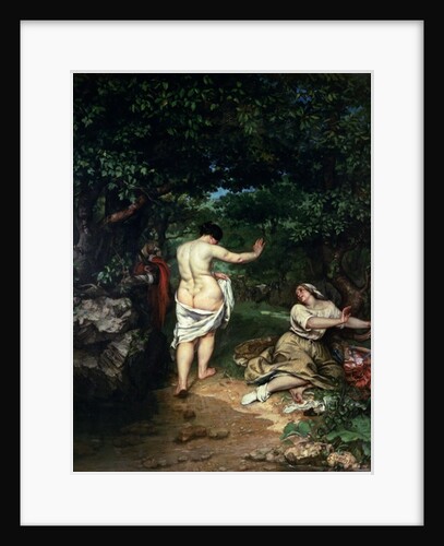 Les Baigneuses, 1853 by Gustave Courbet