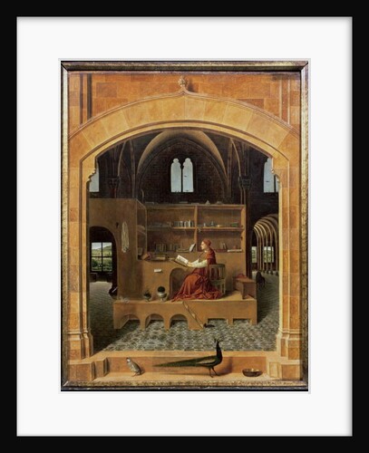 St. Jerome in his study, c.1475 by Antonello da Messina
