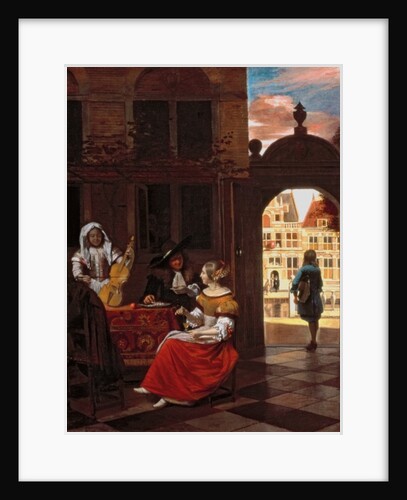 A Musical Party, 1677 by Pieter de Hooch