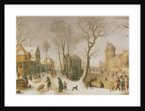 The Four Seasons: Winter by Sebastian Vrancx