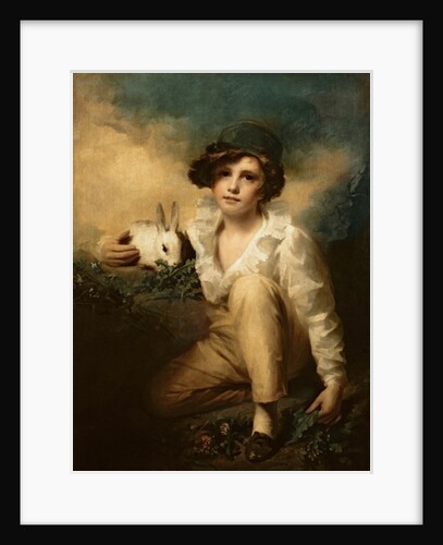 Boy and Rabbit, c.1814 by Henry Raeburn