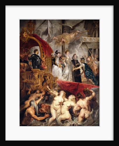 The Arrival of Marie de Medici in Marseilles, 3rd November 1600, 1621-25 by Peter Paul Rubens