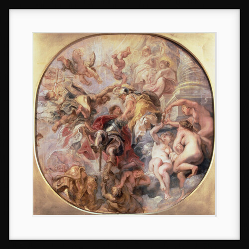 Minerva and Mercury Conduct the Duke of Buckingham to the Temple of Virtue, before 1625 by Peter Paul Rubens