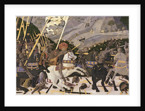 The Battle of San Romano, c.1438-40 by Paolo Uccello