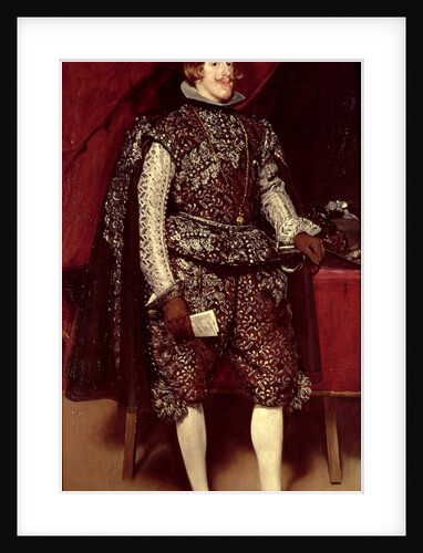 Philip IV of Spain in Brown and Silver, 1631-2 by Diego Rodriguez de Silva y Velazquez