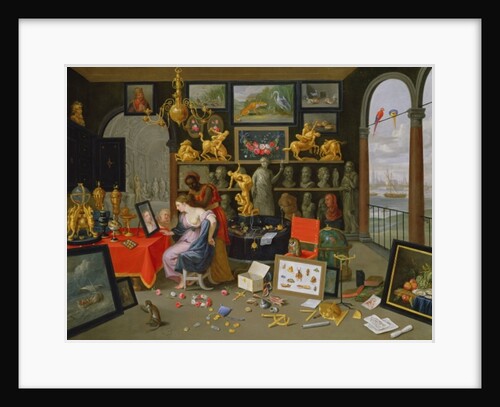 Venus at her Toilet by Jan van the Elder Kessel