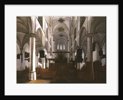 An Interior of the Church of St. Gertrud in Bergen Op Zoom, c.1650 by Dutch School