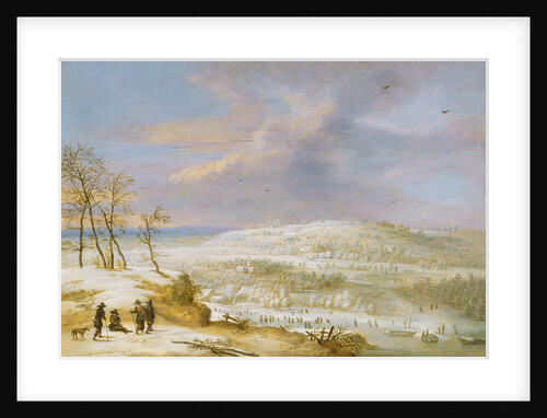 Winter, 17th century by Lucas van Uden