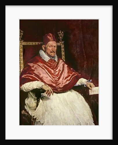 Portrait of Pope Innocent X, 1650 by Diego Rodriguez de Silva y Velazquez