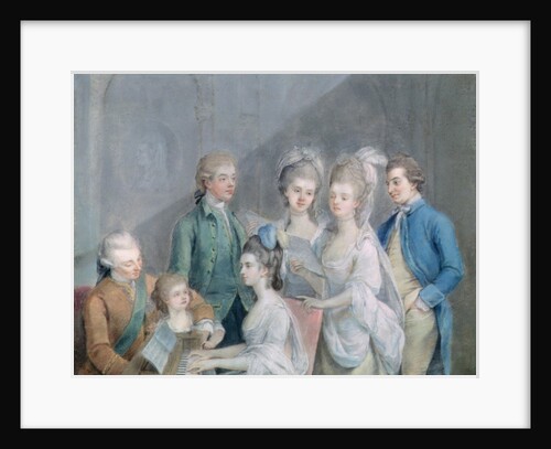 The family of Charles Schaw, 9th Baron Cathcart by Johann Zoffany