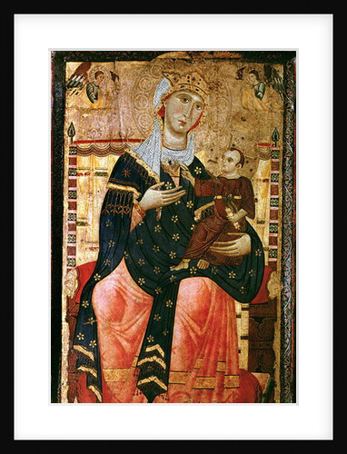 Enthroned Madonna and Child, c.1260 by Luccanese School