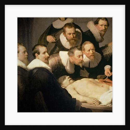 The Anatomy Lesson of Dr. Nicolaes Tulp, 1632 by Rembrandt Harmensz. van Rijn