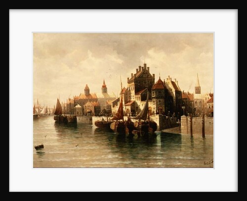 Kieler Canal by August Siegen