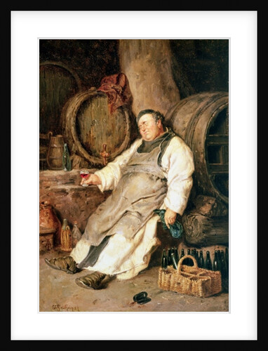 One too Many by Eduard von Grutzner