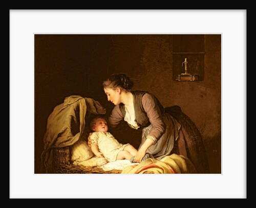 Undressing the Baby, 1880 by Johann Georg Meyer von Bremen