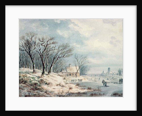 Landscape: Winter by J.J. Verreyt