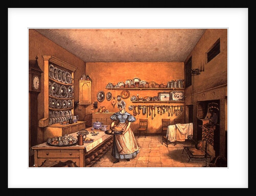 Kitchen at Langton Hall by Mary Ellen Best