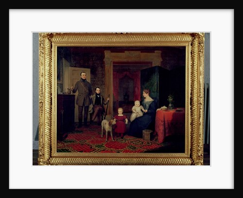 Portrait of the Van Cortland Family, c.1830 by American School