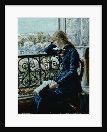 At the Window, 1881 by Hans Olaf Heyerdahl