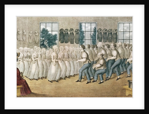 The Shakers near Lebanon. by Nathaniel Currier