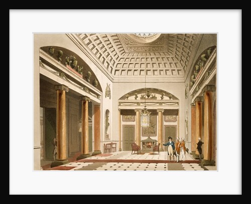 The Hall, Carlton House by T. & Pugin
