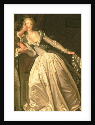 The Stolen Kiss, c.1788 by Jean-Honore Fragonard