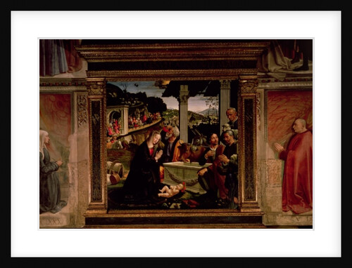 The Birth of Christ by Domenico Ghirlandaio