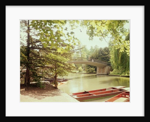View of the Garret Hostel Bridge over the River Cam by Anonymous