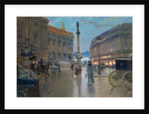 Place de L'Opera, Paris by Georges Stein