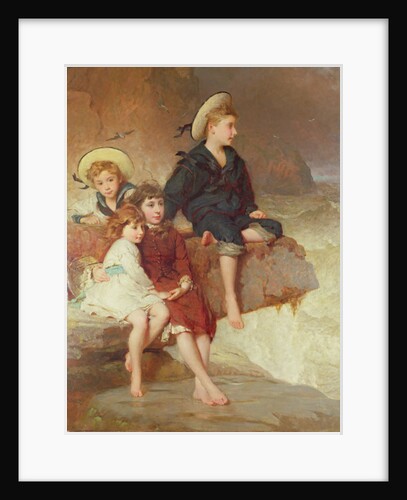 The Children of Sir Hussey Vivian BT., M.P., 1883 by George Elgar Hicks