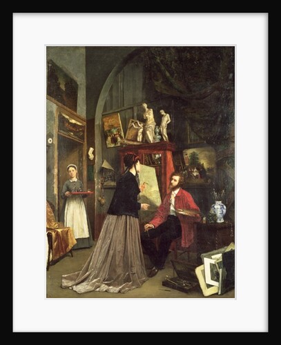 The Artist's Studio by Anonymous Anonymous