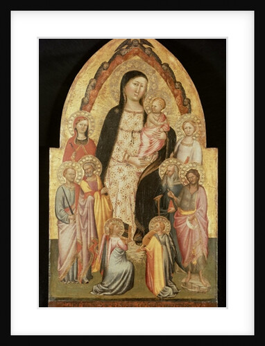Madonna and Child Enthroned by Master of St. Verdiana