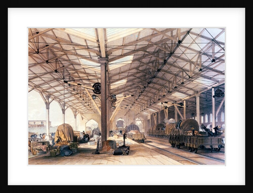 Great Western Railway: Freight shed at Bristol by English School