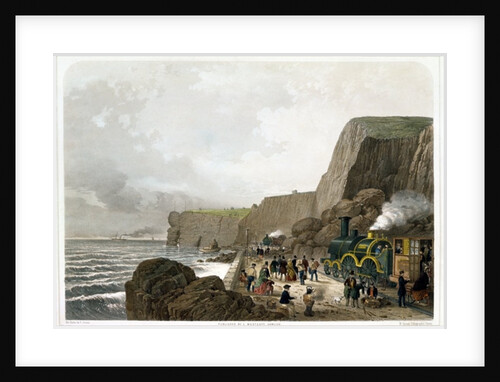 South Devon Railway: Landslip near the Parson and Clerk Rock, Dec. 29th 1852 by English School